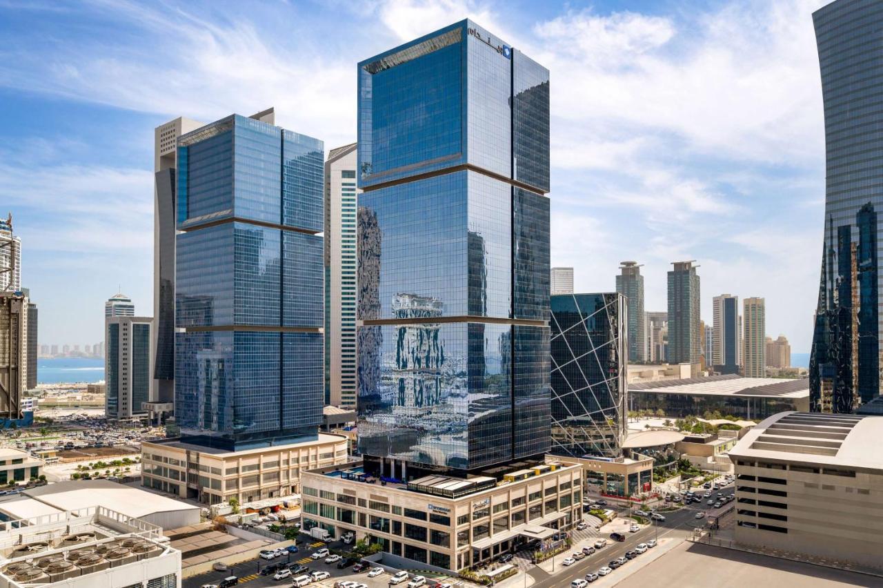 윈덤 도하 웨스트 베이 호텔 외부 사진 The Pearl Business Park